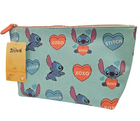 Stitch Valentines Cosmetic Bag