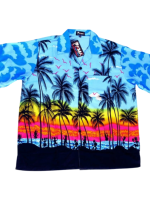Sunset Men's Hawaiian Shirt Assrt