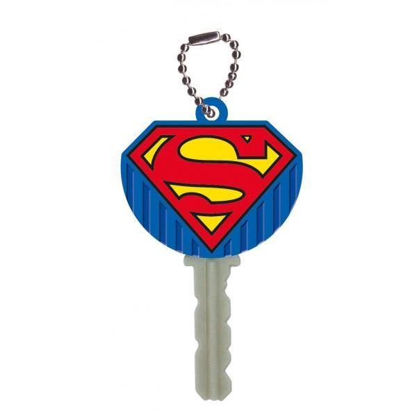 Superman Logo Soft Touch PVC Key Holder