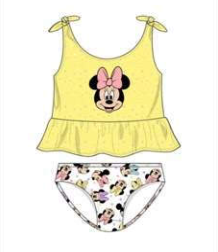 Disney Toddler Yellow Minnie Mouse Tankini Swimsuit