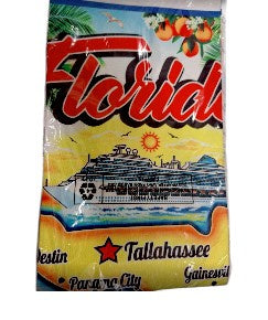 Florida 20x27, 5'' Tea Towel 100% Cotton