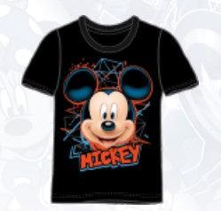 Tee Black Mickey Geometric