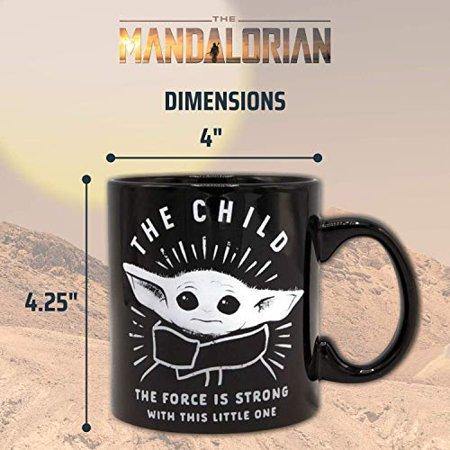 The Mandalorian The Child Grogru The Force is Strong 20 Ounce Mug