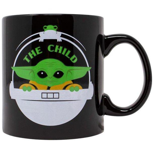 The Mandalorian The Child Grogu and Frog 20 oz Mug