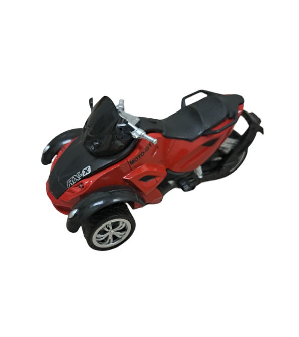 6" 3 WHEEL MOTORCYCLE W/LIGHT N SOUND
