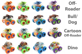 Toy Car Assortment -Lights & Gears Big Wheels 1PC