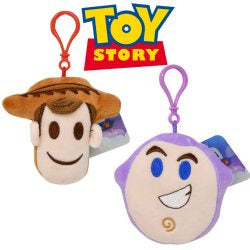 Disney Emoji Toy Story Backpack Clip Plush Assorted