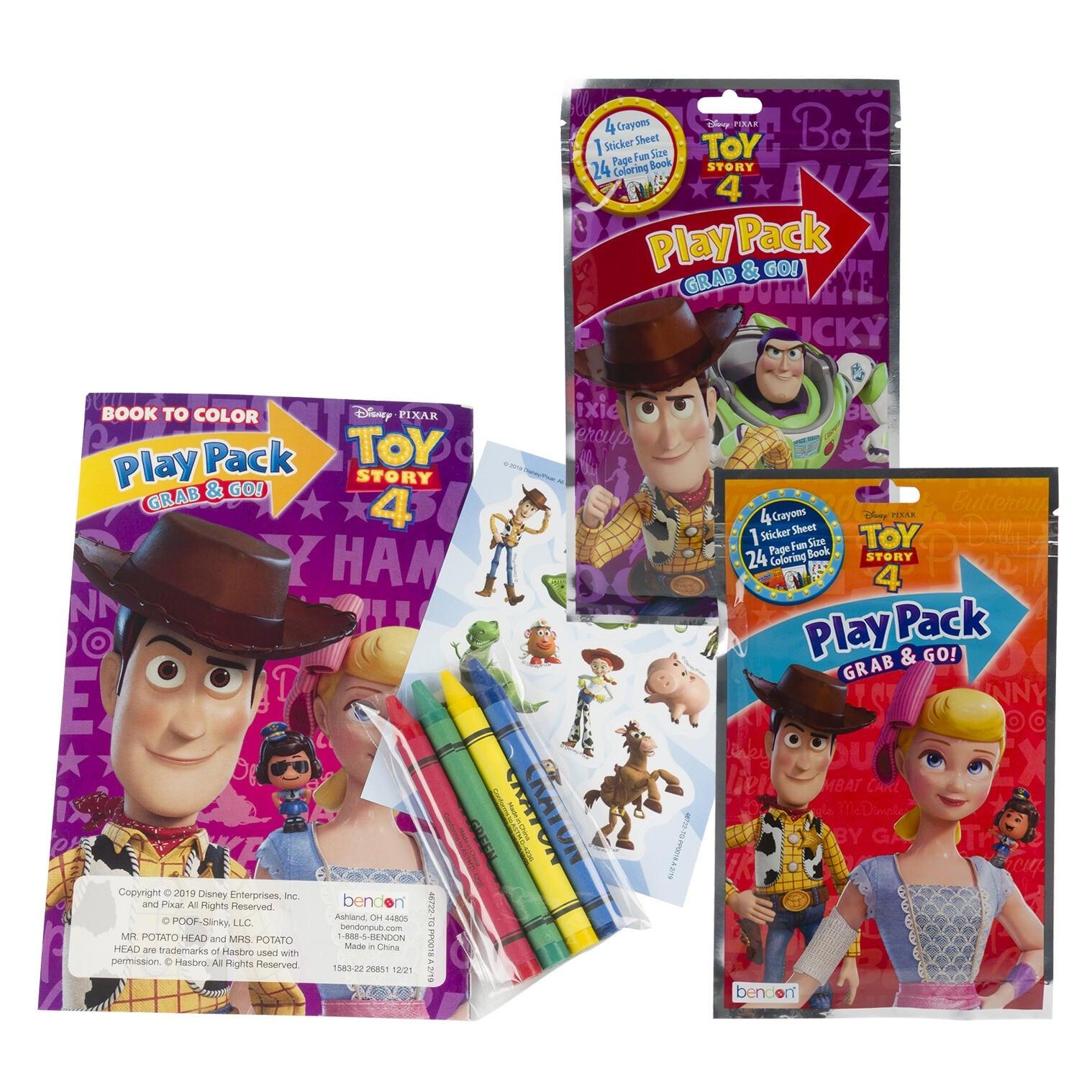 Disney Toy Story 4 Lunch Box with crayon (Lunch Box)