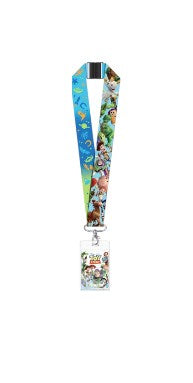 Toy Story Deluxe lanyard with card holder
