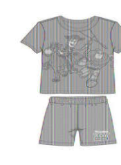 Disney Toy Story Gang Brown Shirt & Mesh Shorts Set