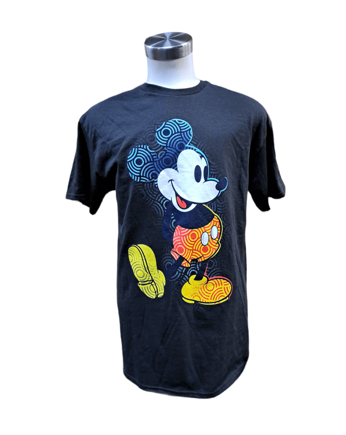 Tri Mickey Black Tee