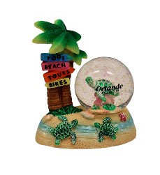 Orlando Sea Turtle Sign 45mm w/Globe