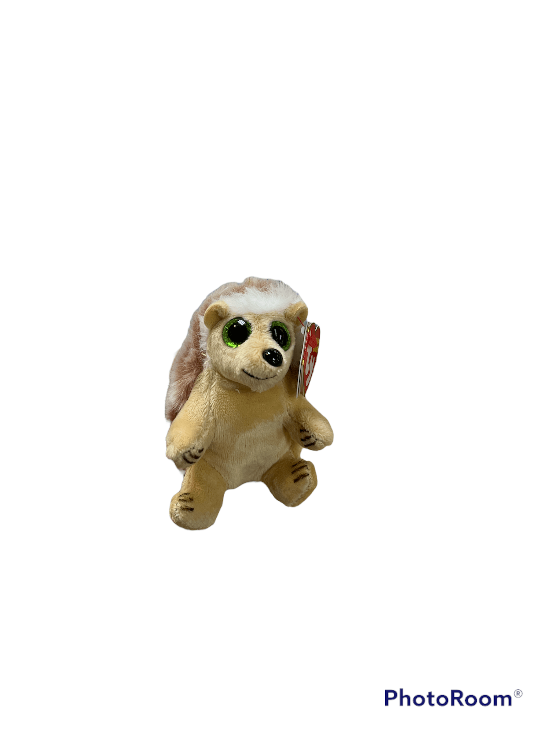 Ty Beanie Bellies Bumper the Hedgehog Key Clip 4"