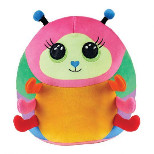 Ty Squish-A-Boos Plush - Nessa The Caterpillar 10"