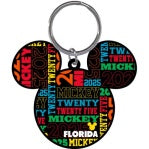 Fl-2025 Mickey Head Lasercut Keychain