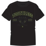 Dreamwork Fearless Toothless Black Adult T-Shirt