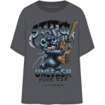 Disney Stitch Unleashed the Monster Gray Jr T-shirt