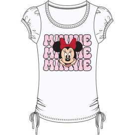 Minne Mouse Girl Cinch Tie Tee