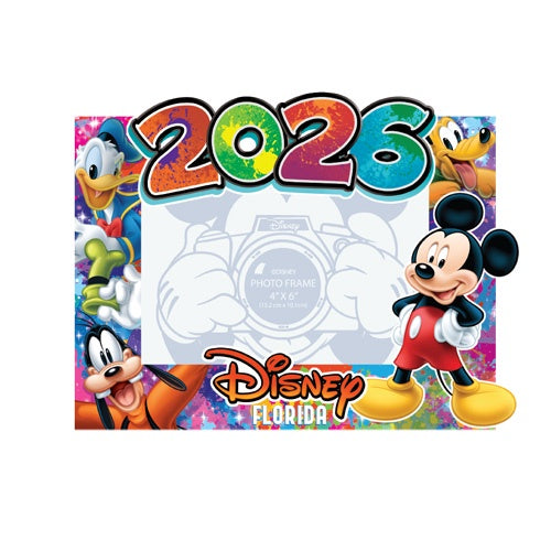 2026 Disney Mickey & Friends Sparkle Picture Frame