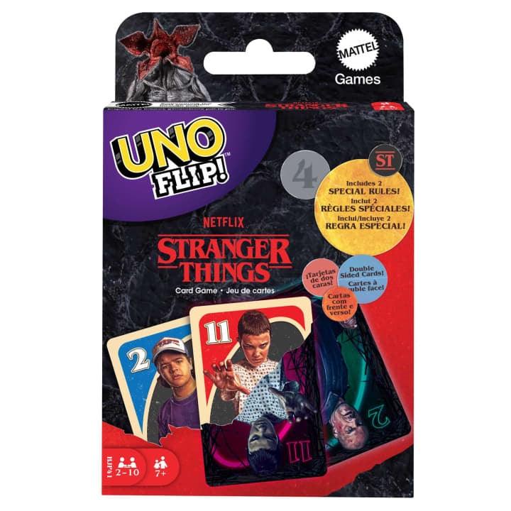 UNO Flip! Stranger Things Card Game