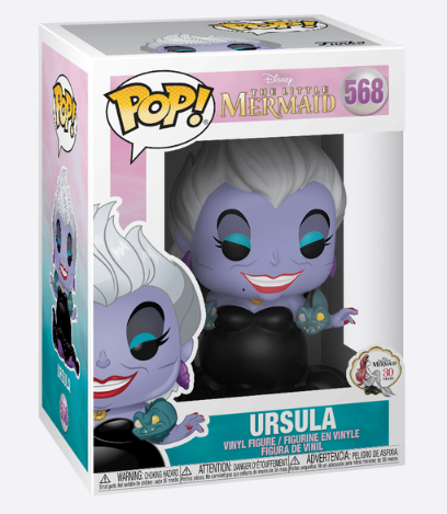 Little Mermaid Ursula with Eels Funko Pop! Vinyl Figure