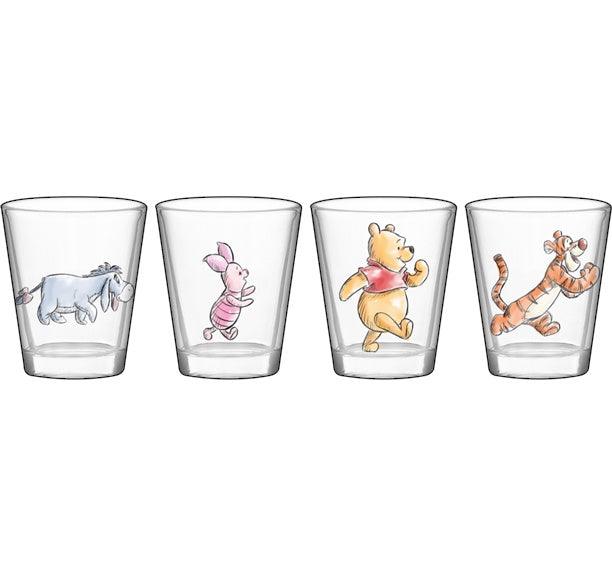 Winnie The Pooh 4Pc Mini Glass Set