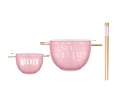 Winnie the Pooh Misty Mornings Group Boxed  20oz Ceramic Ramen Bowl with Chopsticks