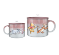 Winnie the Pooh Group Reactive Glaze 20oz Ceramic Camper Mug