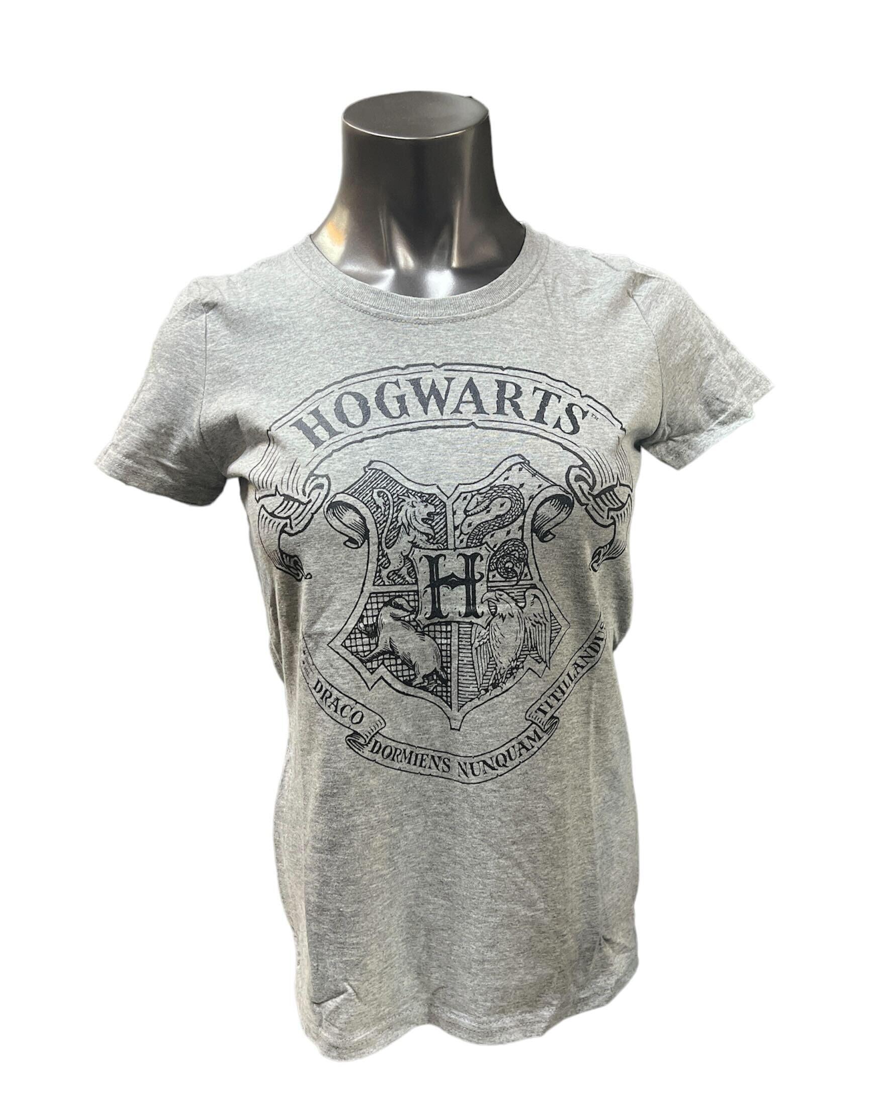 Women`s Harry Potter Basic Crew Heather Gray Tee