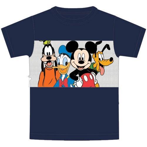 Youth Boys T Shirt Fab Four Mickey Goofy Pluto Donald