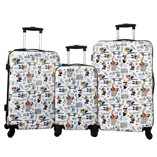 Disney Minnie & Mickey ABS Luggage 1pc