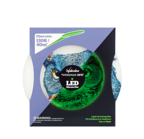 Wingman UFO LED Flying Disc Toy Assorted