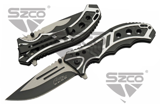 4.75" Caution Grey Knife Clip