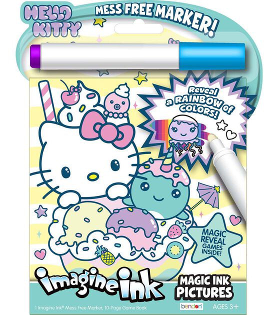 Hello Kitty Imagine Ink Magic Ink Pictures