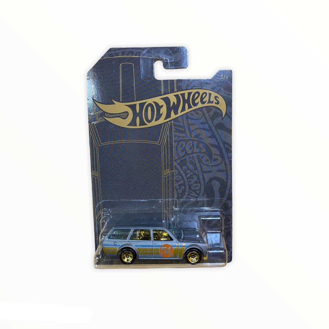 2019 Hot Wheels 51st Anniversary Satin & Chrome Series '71 Datsun