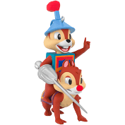 2020 Hallmark Ornament DRAGON AROUND CHIP N DALE