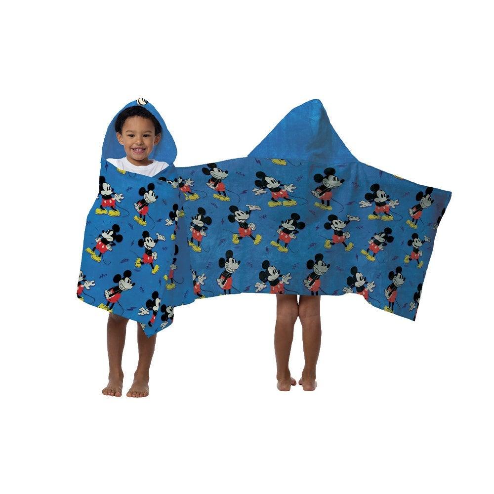 30"x50" Silk Touch Flannel Hooded Throws - Mickey