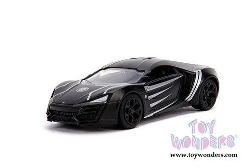 Metals Die Cast - Hollywood Rides | Black Panther's Lykan Hypersport Hardtop