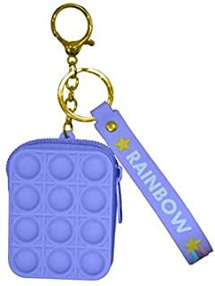 Mini Pop-on-It Keychain Wallet Fidget Toys