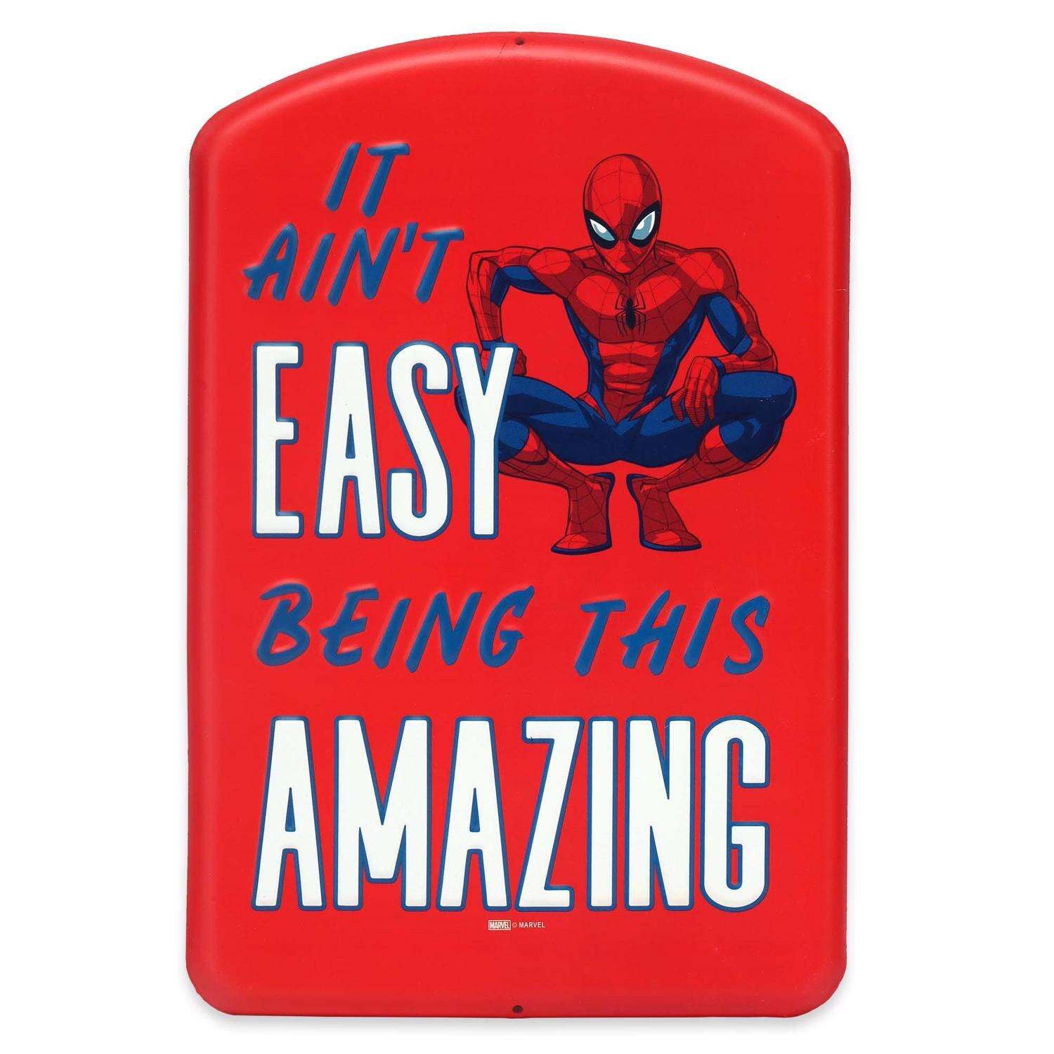 Spider-Man It Ain't Easy Being This Amazing Sign Metal
