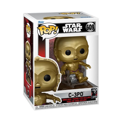 Return of the Jedi 40th Anniversary C-3P0 in Chair Funko Pop!