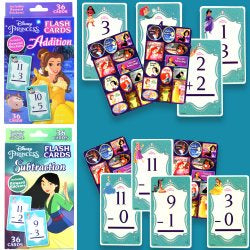 Disney Princess 2T Flash Card Assortment