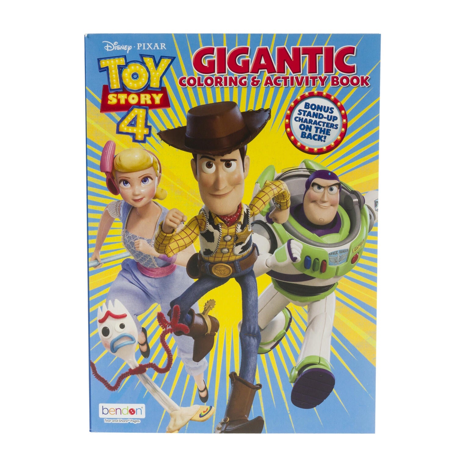 Toy Story 4 Coloring Book