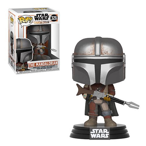 Star Wars: The Mandalorian Funko Pop! Vinyl Figure With the Blaster