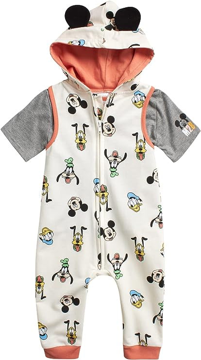 Disney Baby Mickey Mouse Coveralls Set