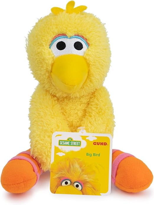 Sesame Street Big Bird Take Along Buddy Plush 13"