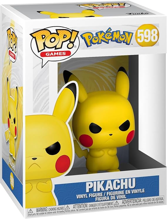 Pokemon Grumpy Pikachu Funko Pop!