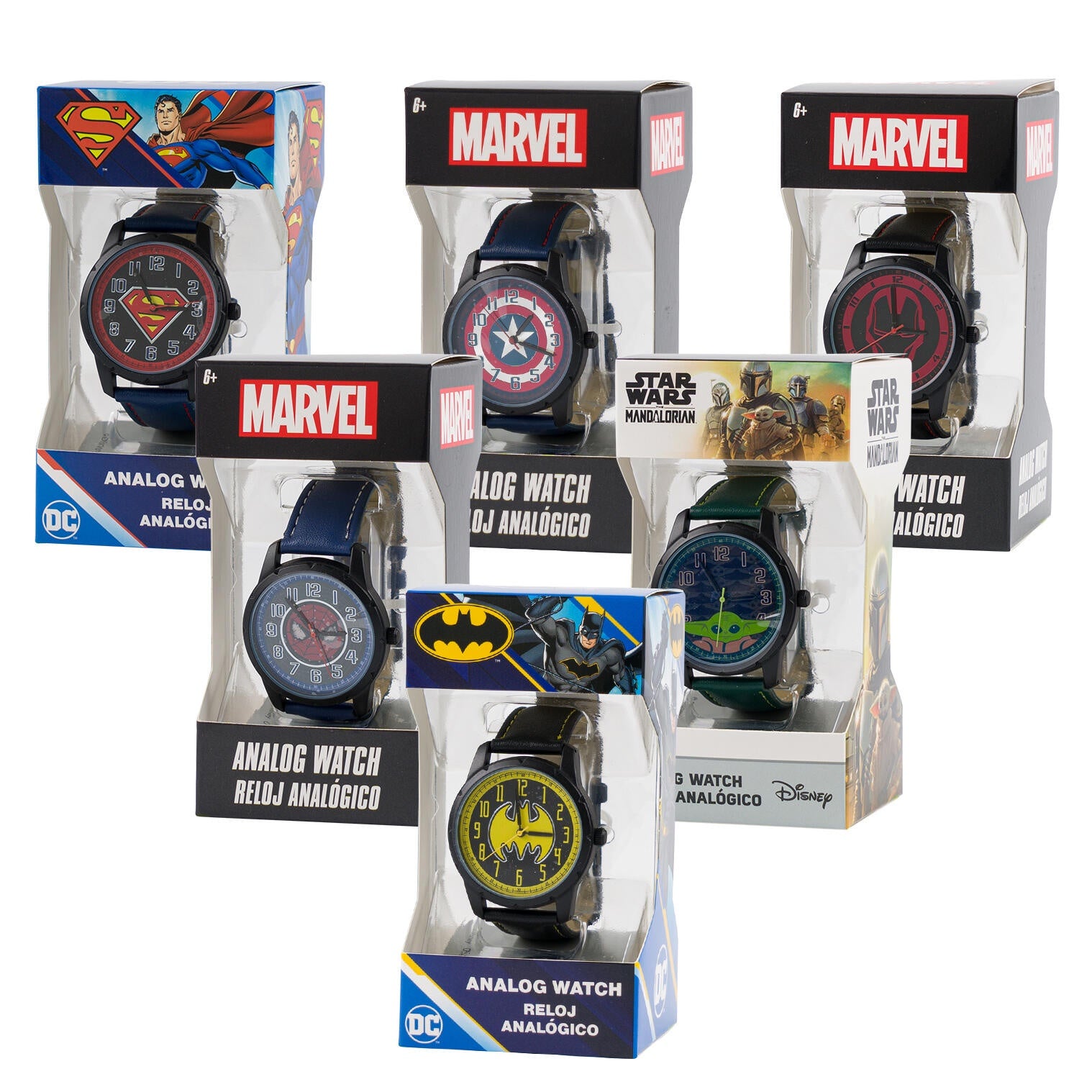 Superheroes Men's Analog Watch- Assorted