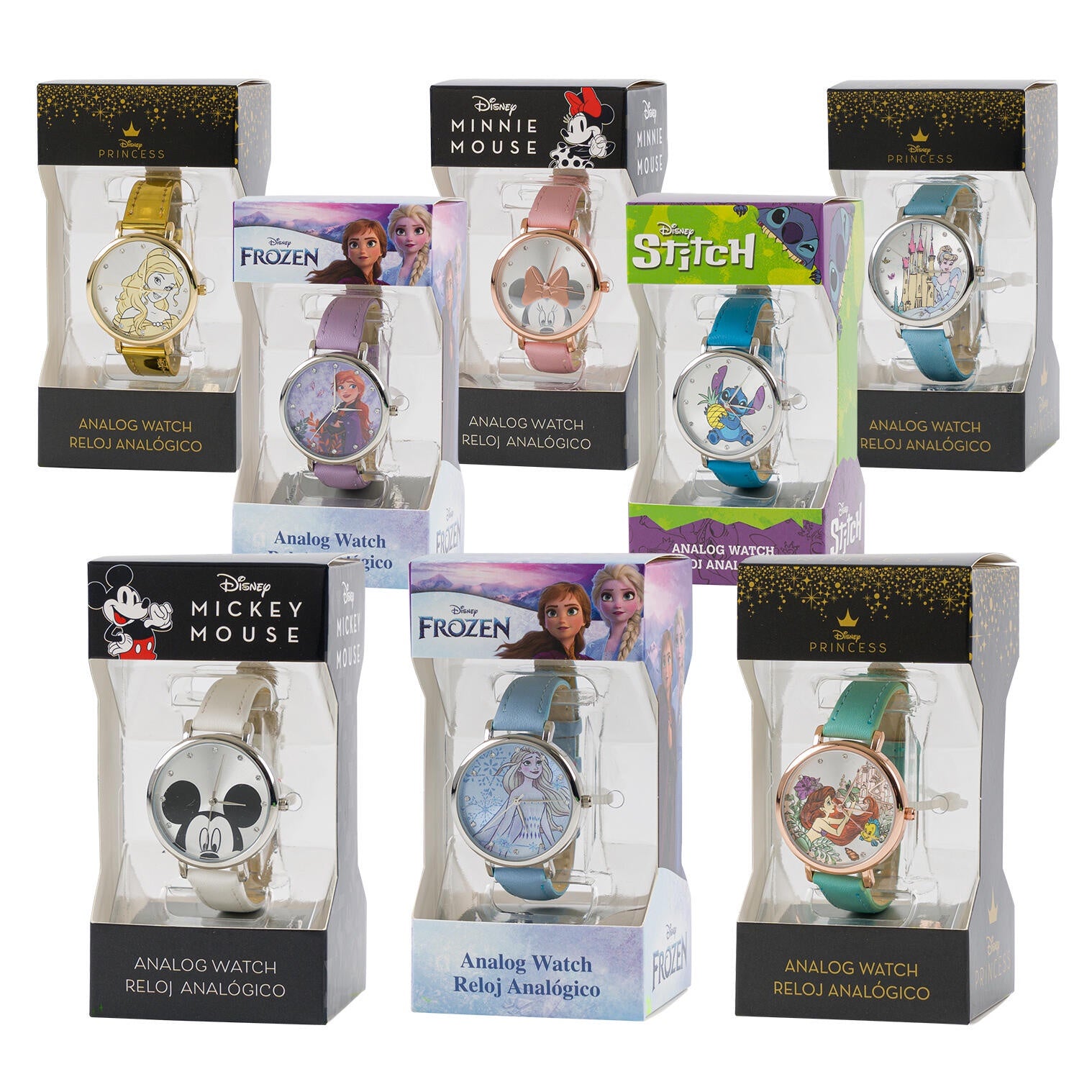Disney Ladies Analog Watch- 8 Assortments