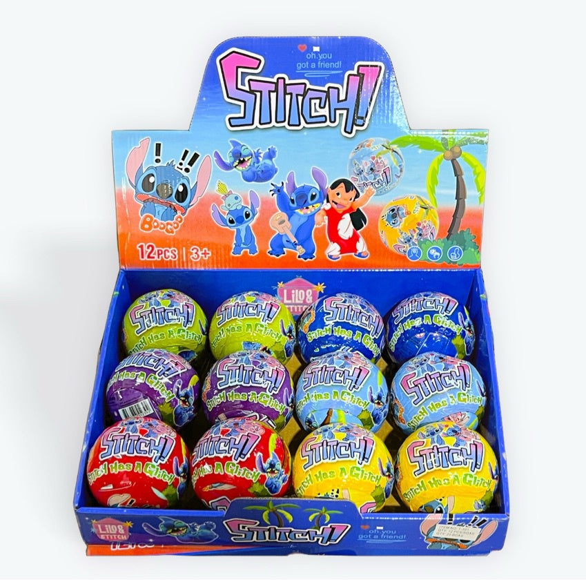 Surprise Round Ball, Stitch Figures Asst RAndom 1 Ball